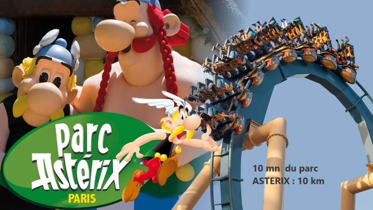 Maison Proche De Paris#Asterix# Stade De France# Rcg Aeroport Villa Survilliers Exteriör bild